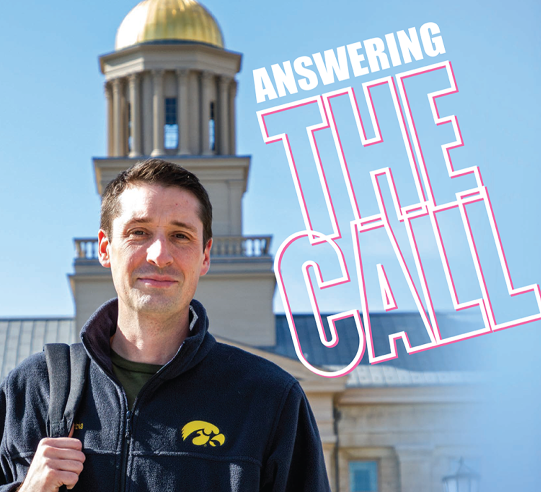 Answering the Call article layout